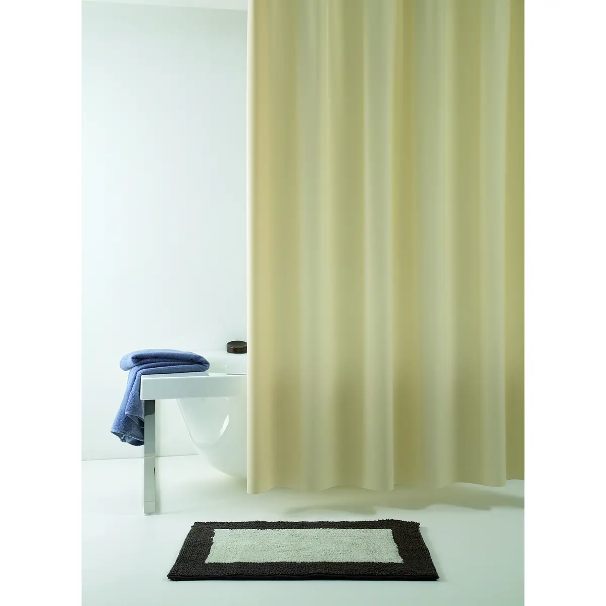 Duschvorhang Allura Vinyl Beige | Beige