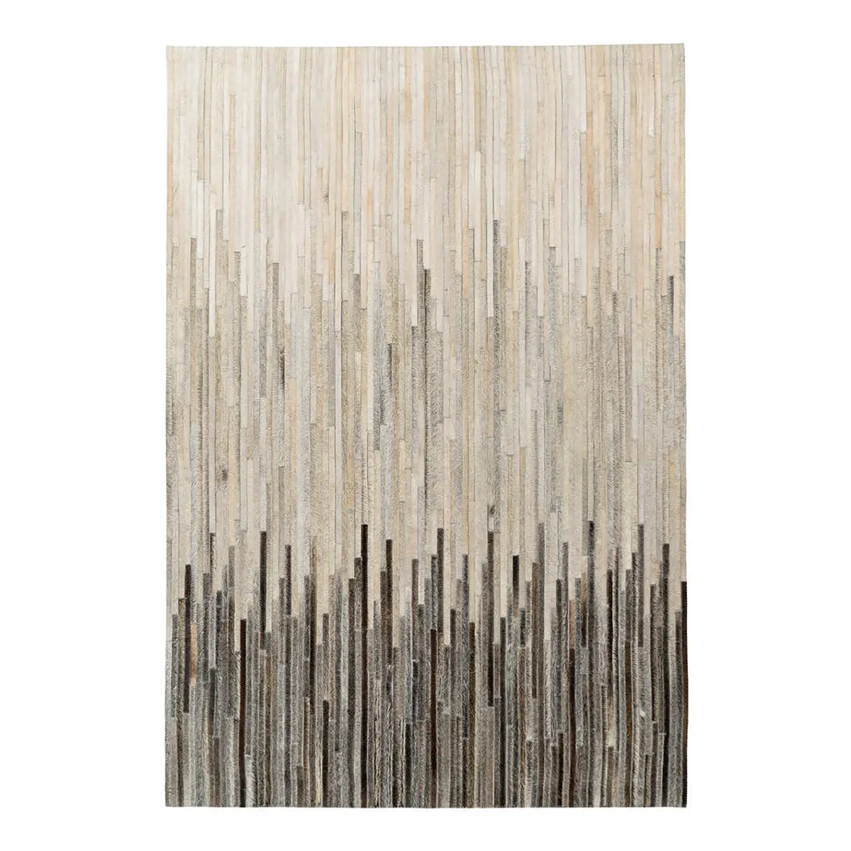 Fellteppich Ravi 300 Beige 80 x 150cm Rinderfell | Beige