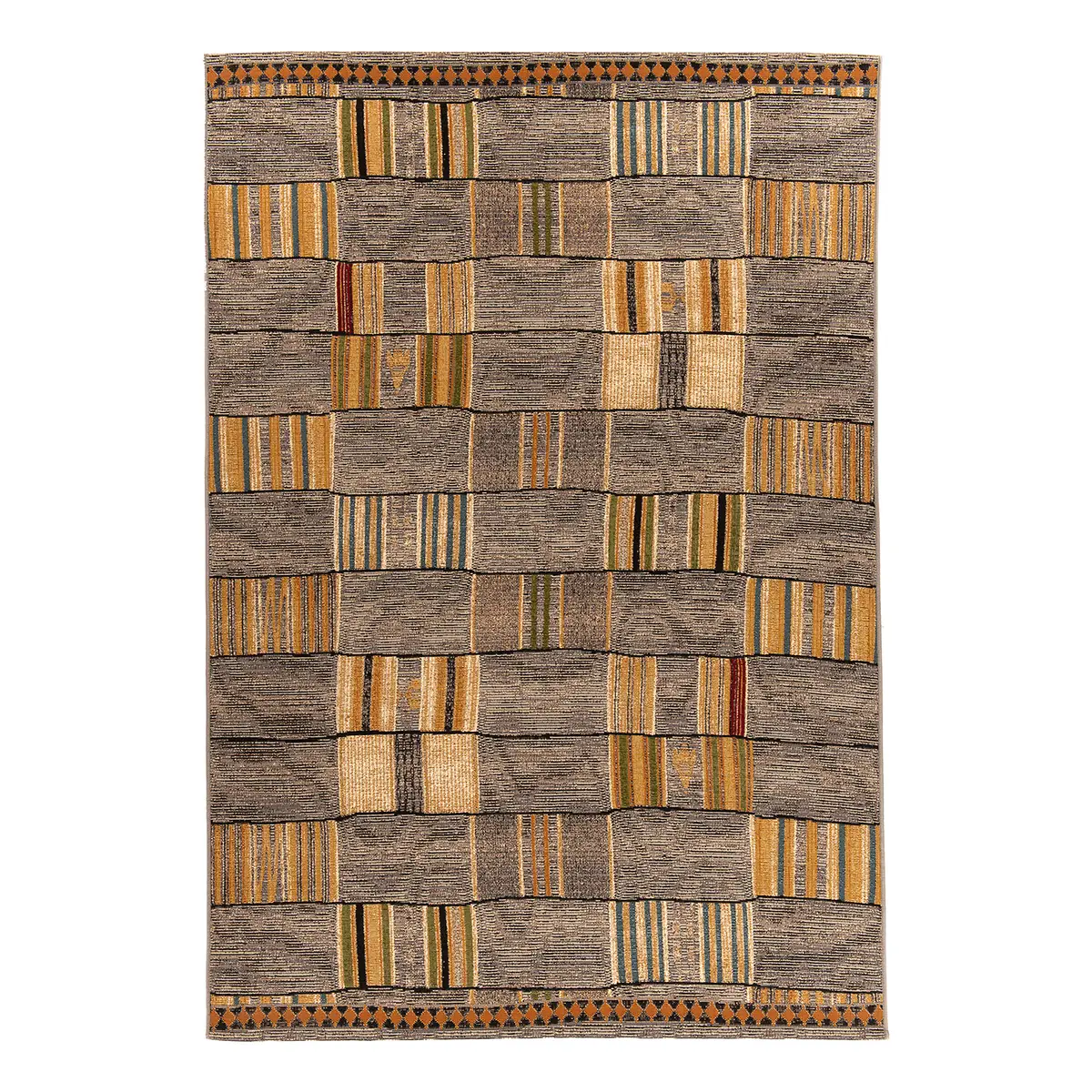 Kurzflorteppich Aurora 040 Grau 120 x 180cm Mischgewebe | Grau