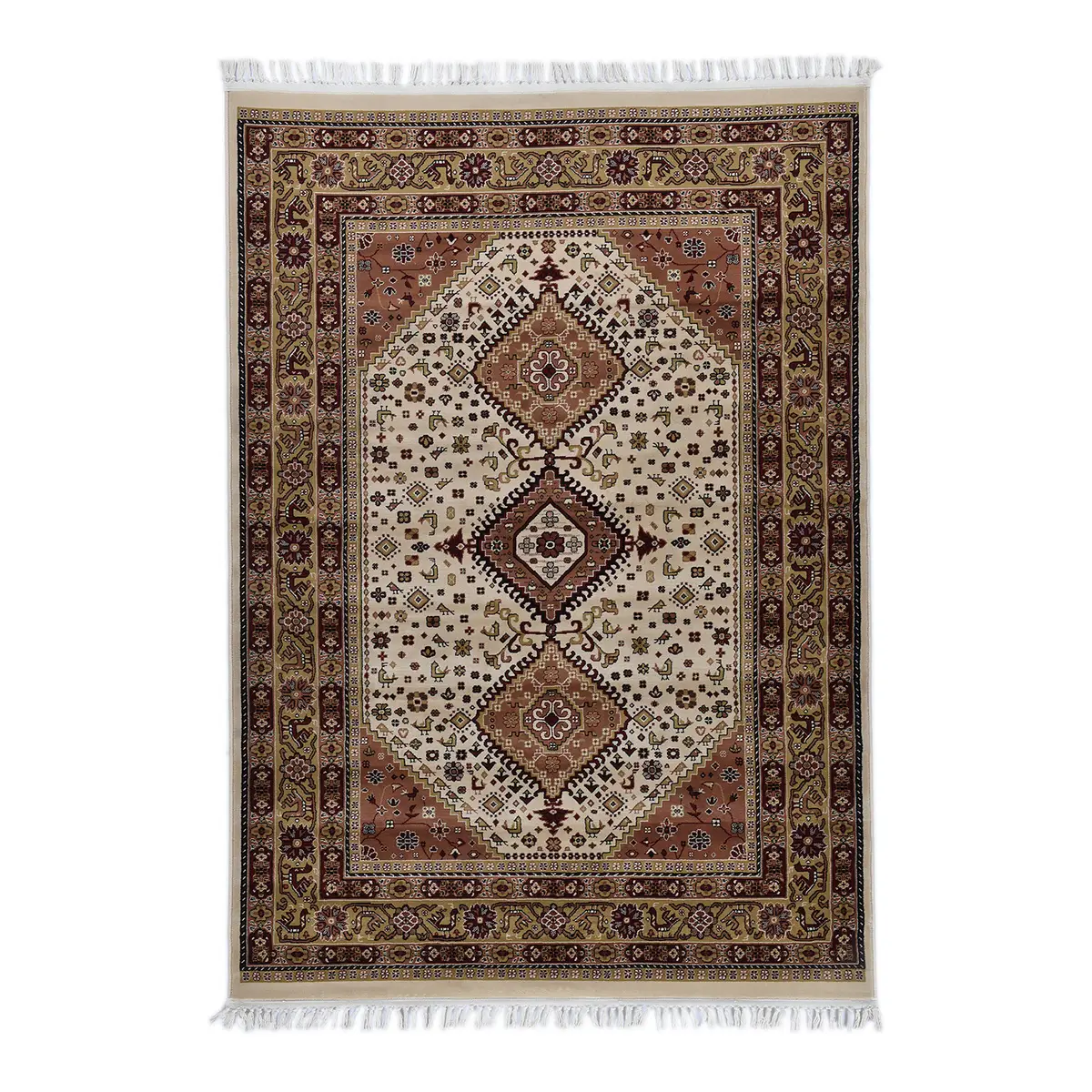 Kurzflorteppich Ilaria 053 Beige 57 x 90cm | Beige