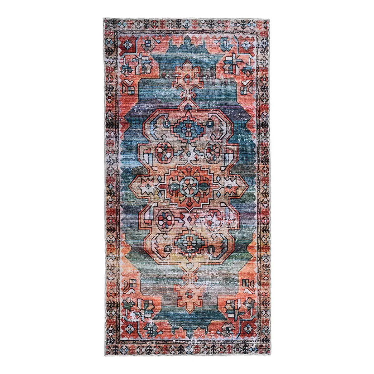 Kurzflorteppich Adara 091 Multicolor 160 x 230cm | Mehrfarbig