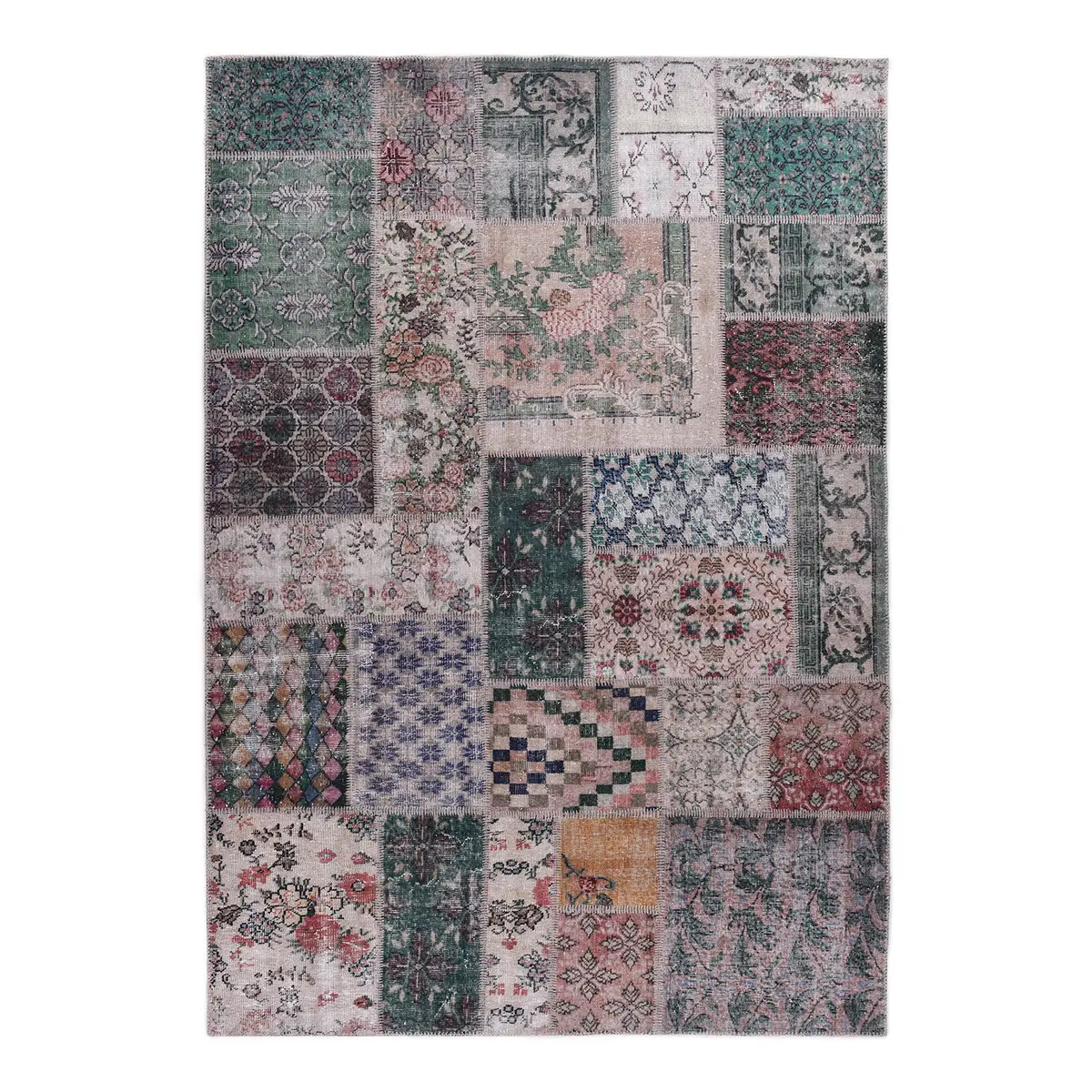 Kurzflorteppich Adara 094 Multicolor 140 x 200cm | Mehrfarbig