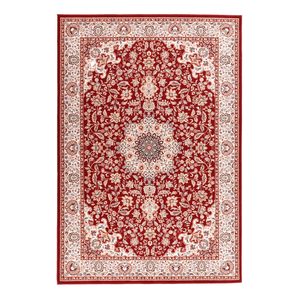 Wollteppich Dolna 859 I Rot/Rot 80 x 150cm Wolle | Rot