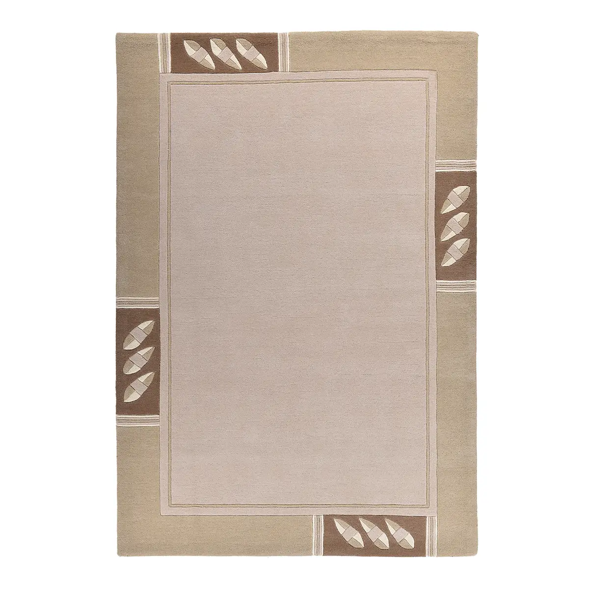 Wollteppich Royal Nepali 3029 Beige/Beige 60 x 90cm | Beige