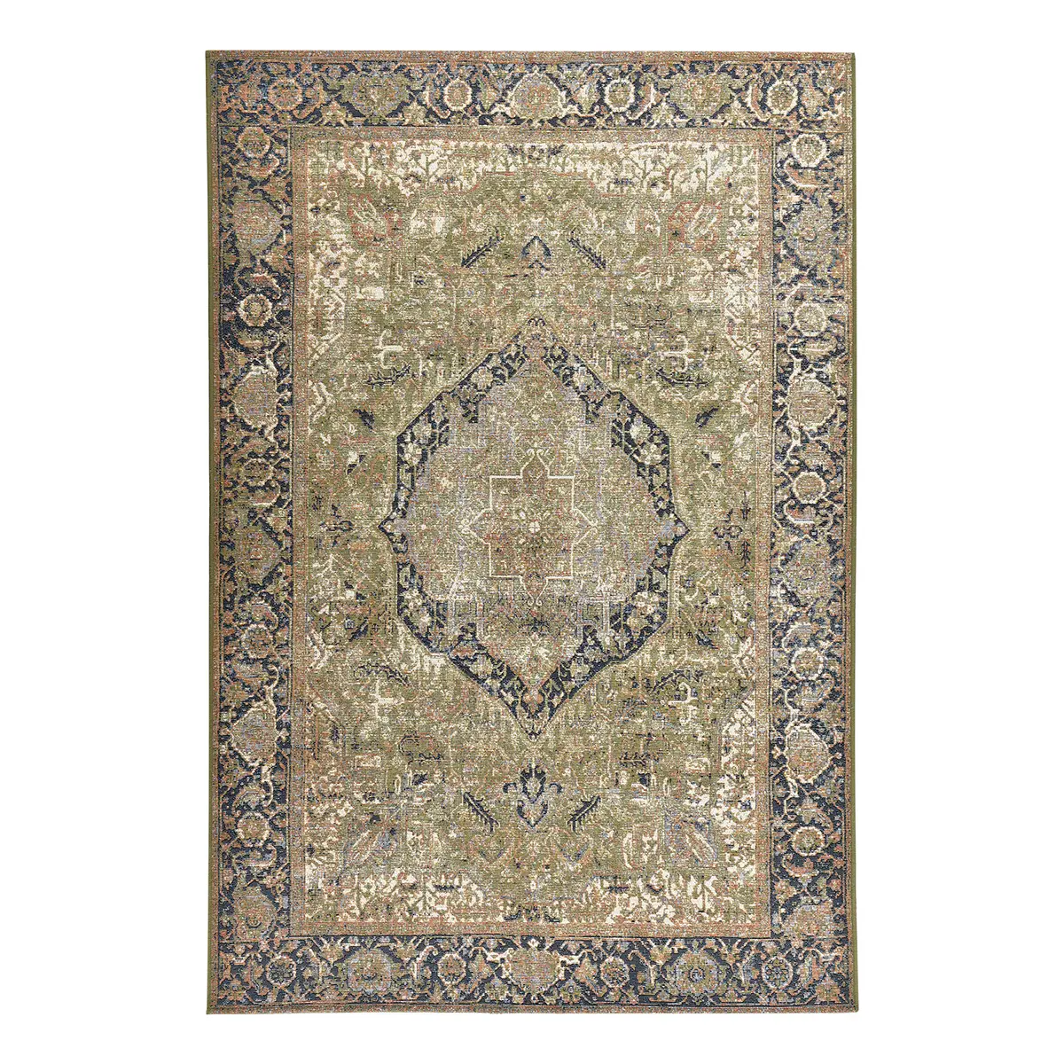 Outdoorteppich Funky Orient One Grün/Grün Mischgewebe | Grün