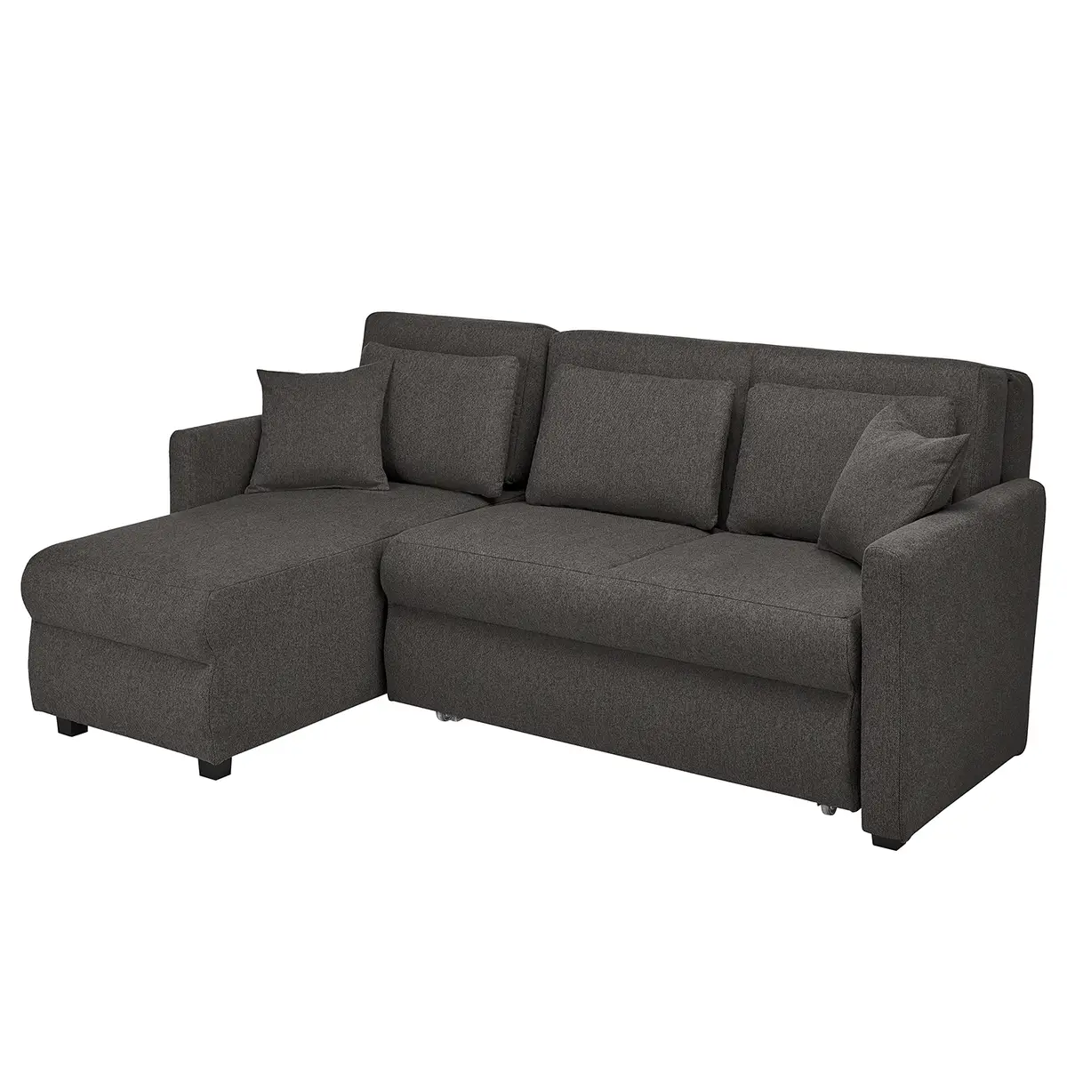 loftscape Ecksofa Orna Grau Flachgewebe Alma | Grau