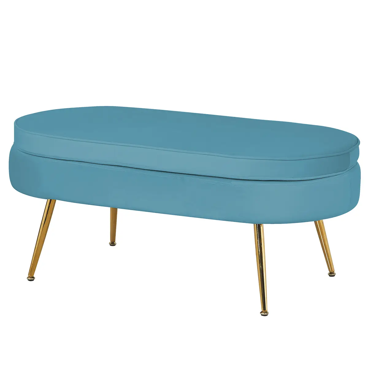 Polsterhocker Ralemo | Blau