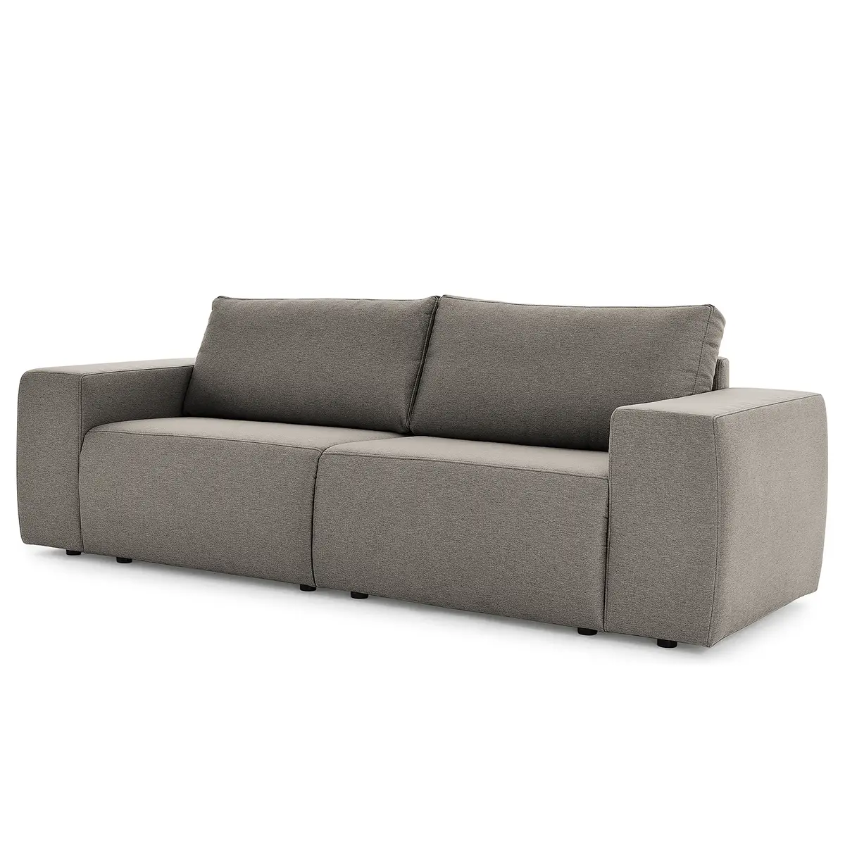Bigsofa Looks Grau Webstoff Glaw | Grau
