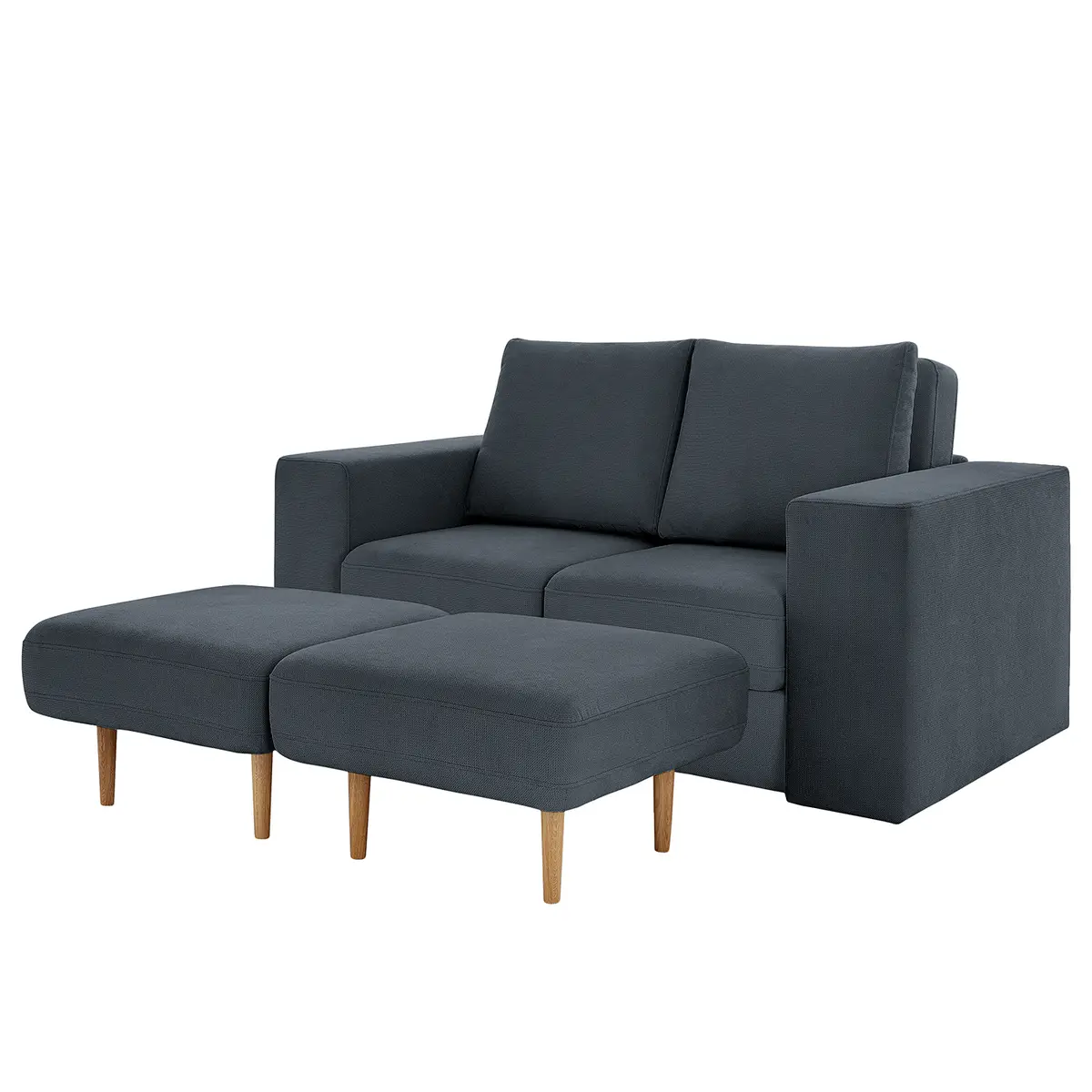 Sofa Looks-V1 2-Sitzer | Blau