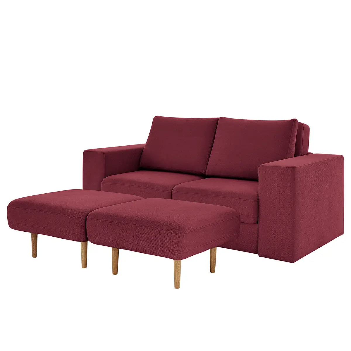 Sofa Looks-V1 2-Sitzer | Rot