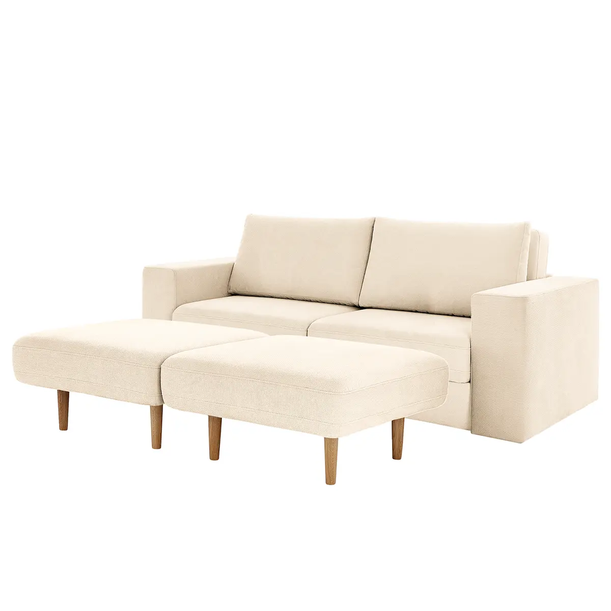 Sofa Looks-V1 3-Sitzer | Weiß