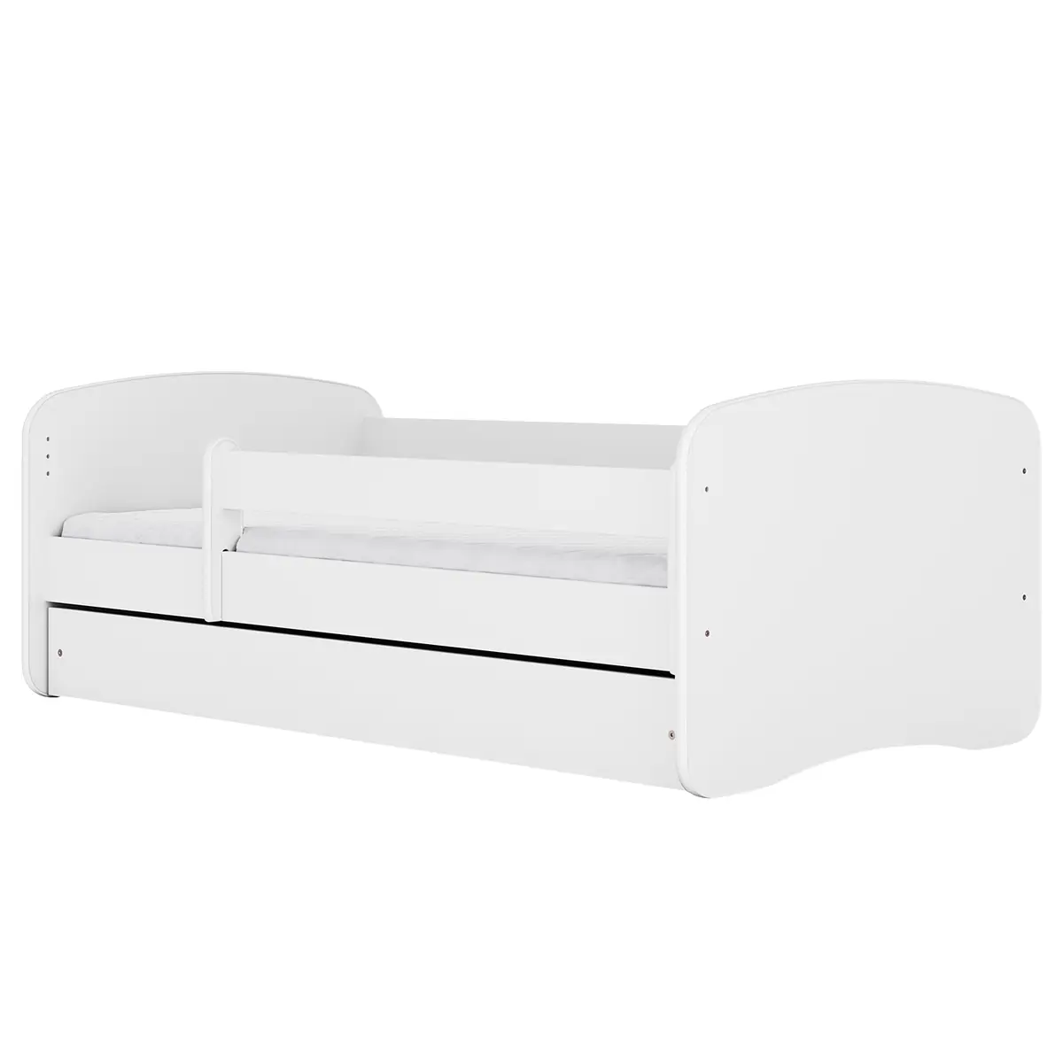 Kinderbett Basic 80 x 160cm | Weiß