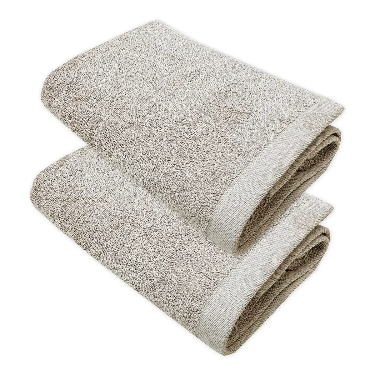 Handtücher Botanic Deluxe 2er-Set | Beige