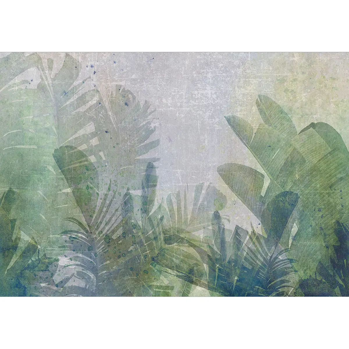 Vlies Fototapete Banana Field | Grau