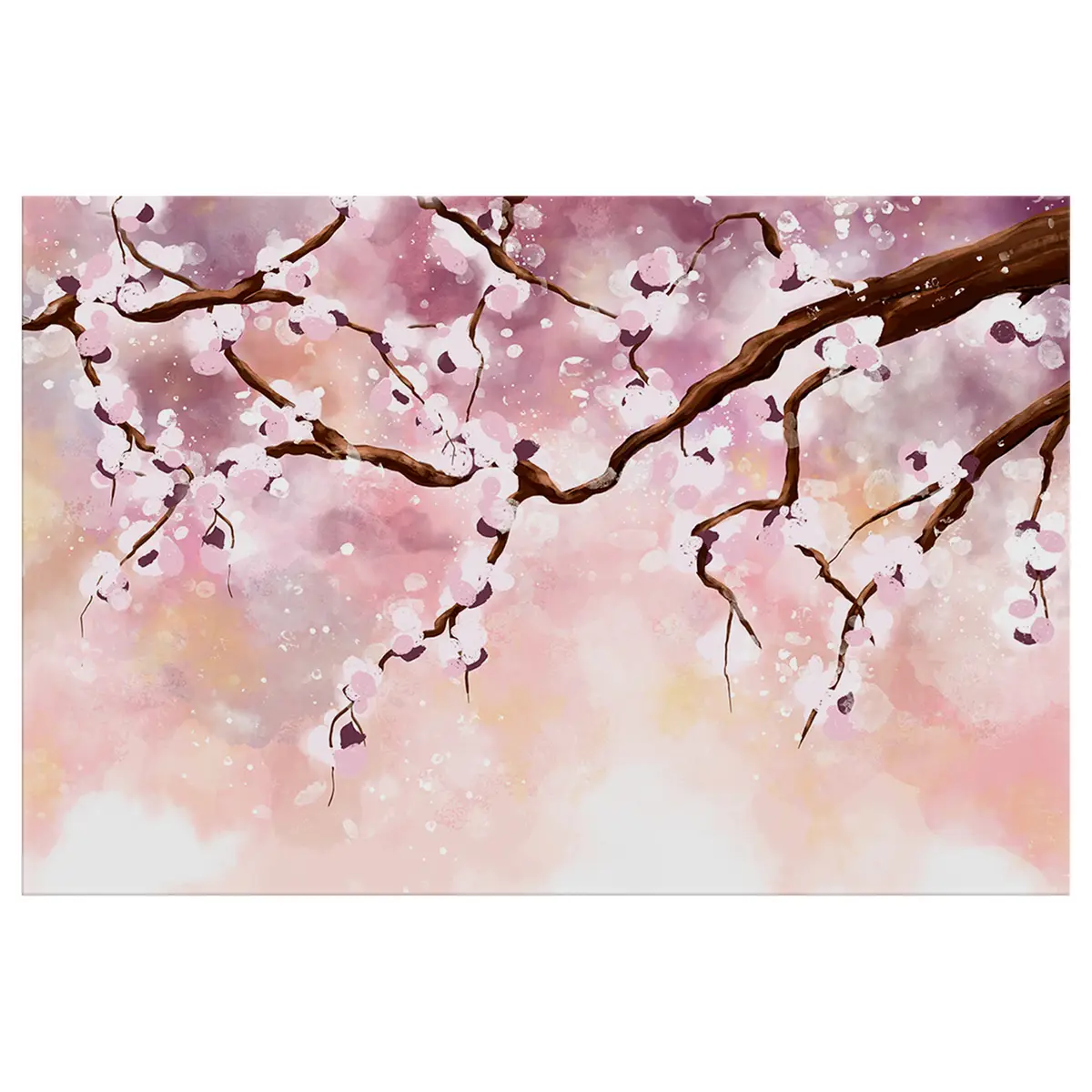 Wandbild Cherry Blossoms | Pink