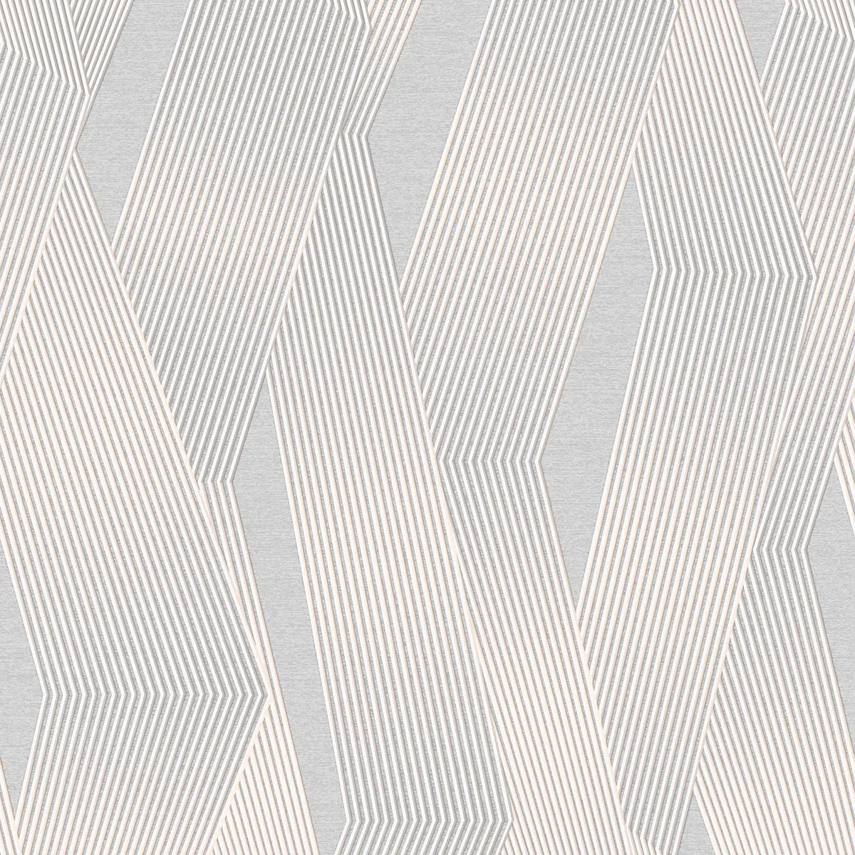 Vliestapete Elegante Linien | Grau