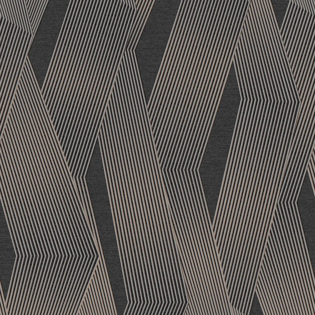 Vliestapete Elegante Linien | Grau