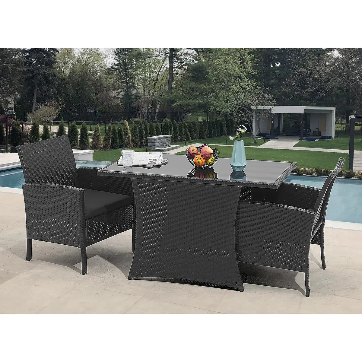 Essgruppe Trones | Schwarz