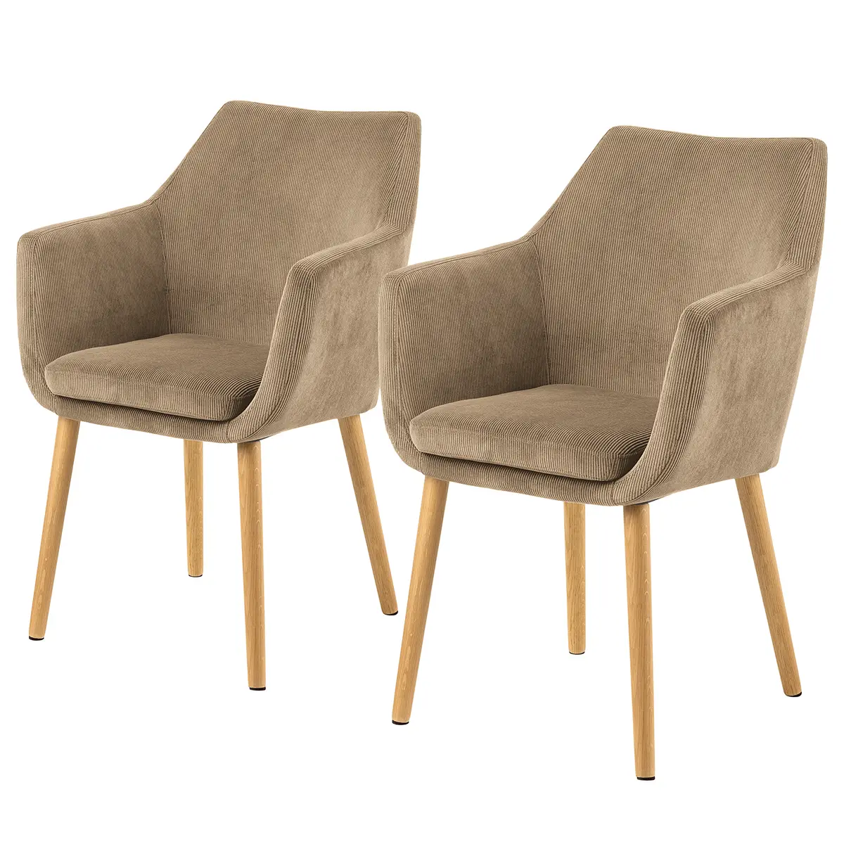 Armlehnenstuhl Winka | Beige