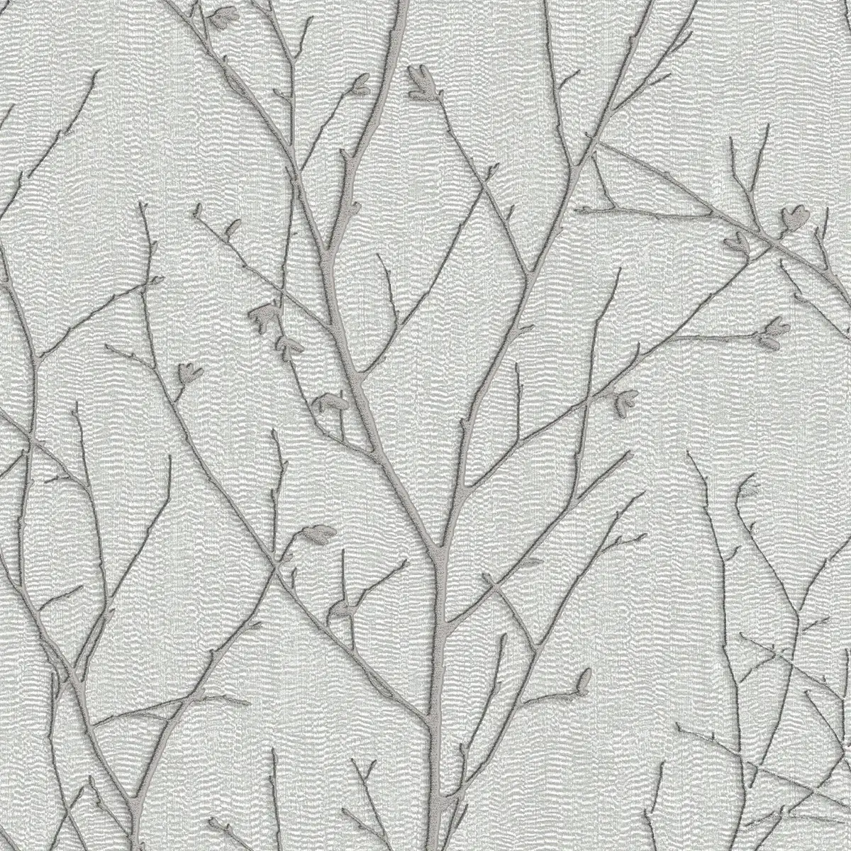 Vliestapete Water Silk Spring | Silber