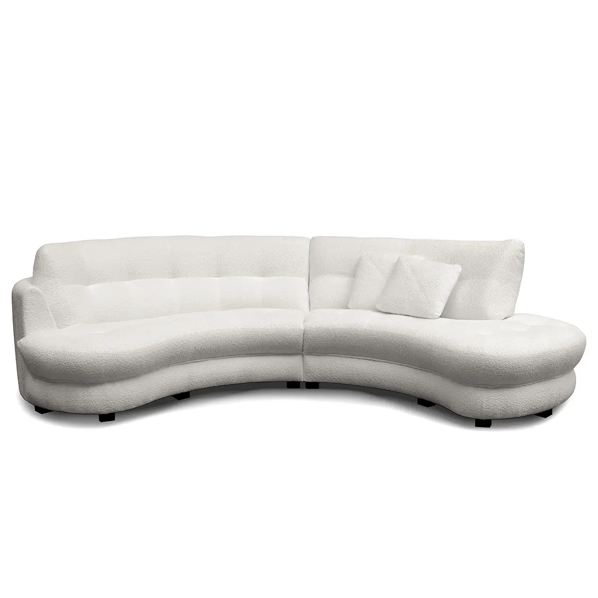 Ecksofa Roulette | Grau