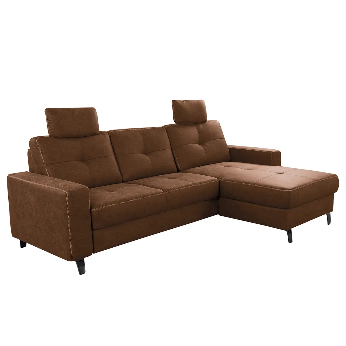 Ecksofa WadiWOOD | Braun