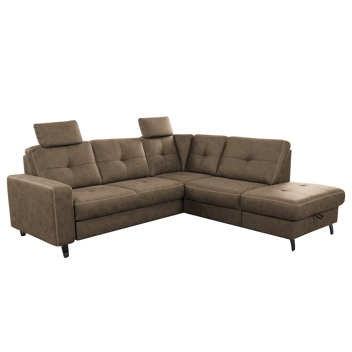 Ecksofa WadiWOOD II | Braun