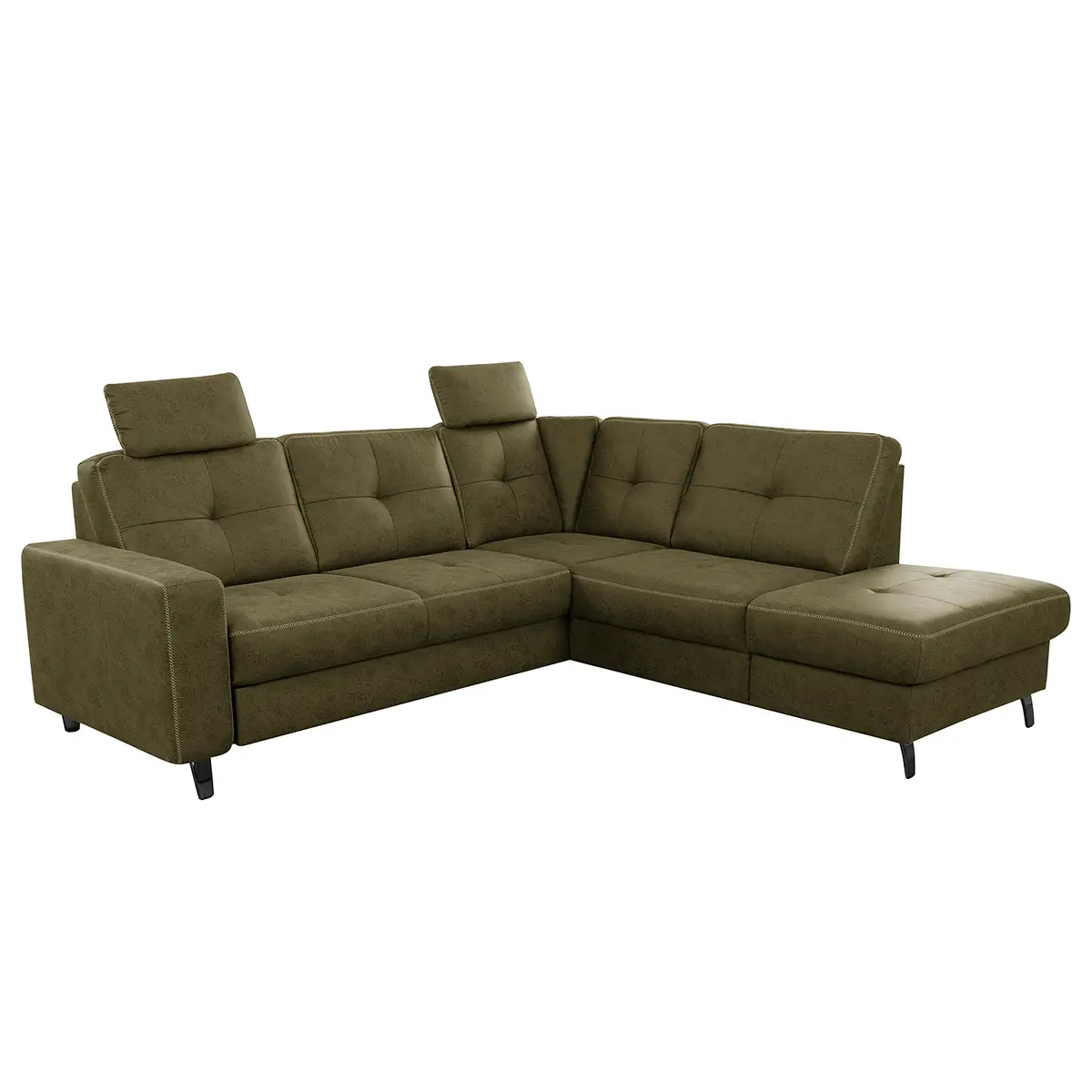 Ecksofa WadiWOOD II | Grün