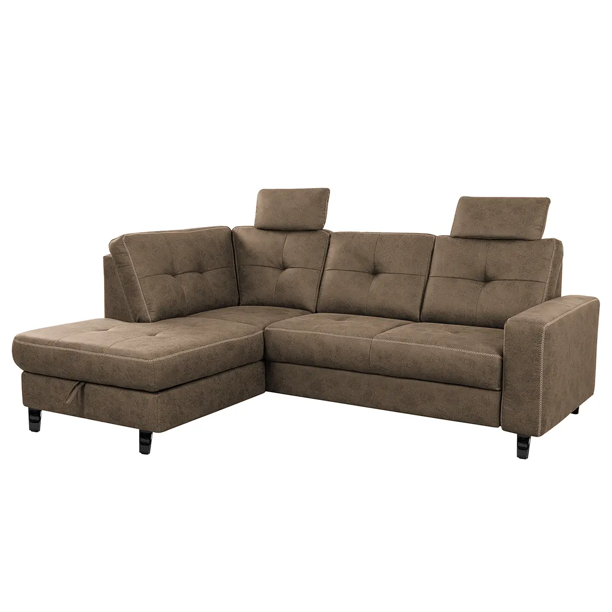 Ecksofa WadiWOOD III | Braun