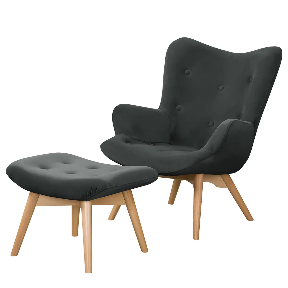 Sessel Vaia | Grau