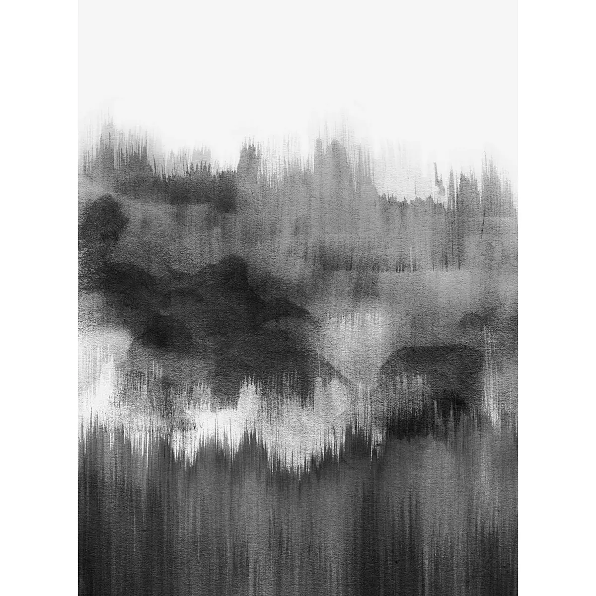 Fototapete Unterwasser | Schwarz