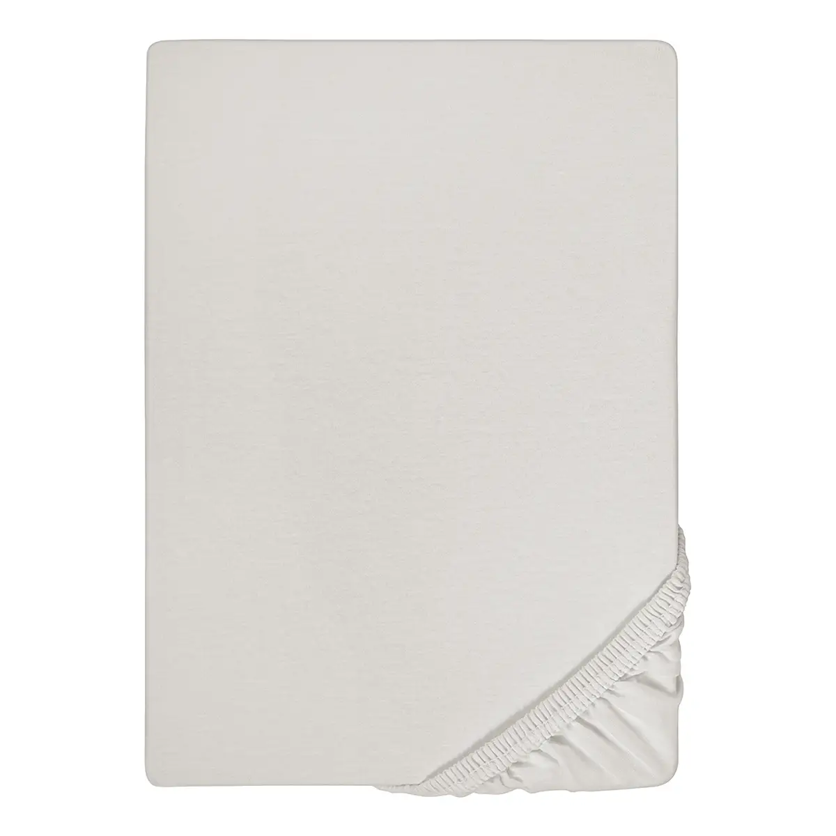 Jersey-Elastic-Spannbetttuch | Grau