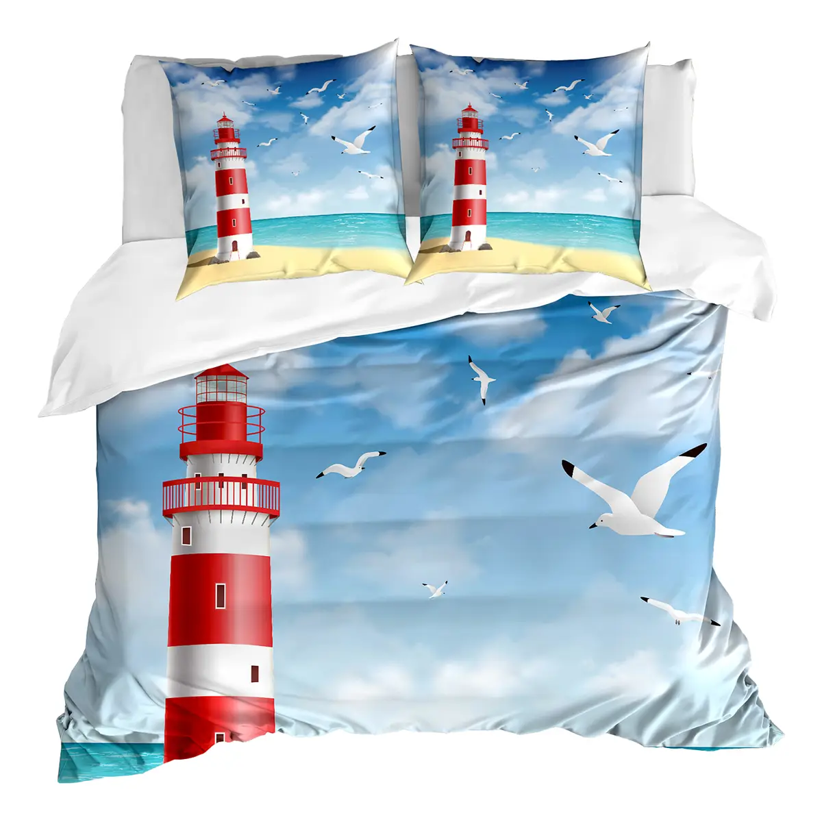 Bettwäsche Strand | Blau