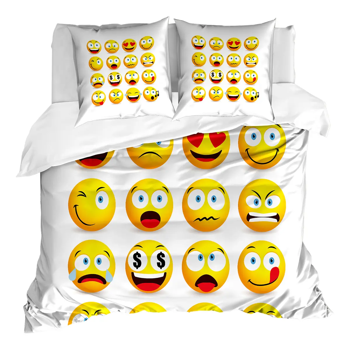 Bettwäsche Emoji | Gelb