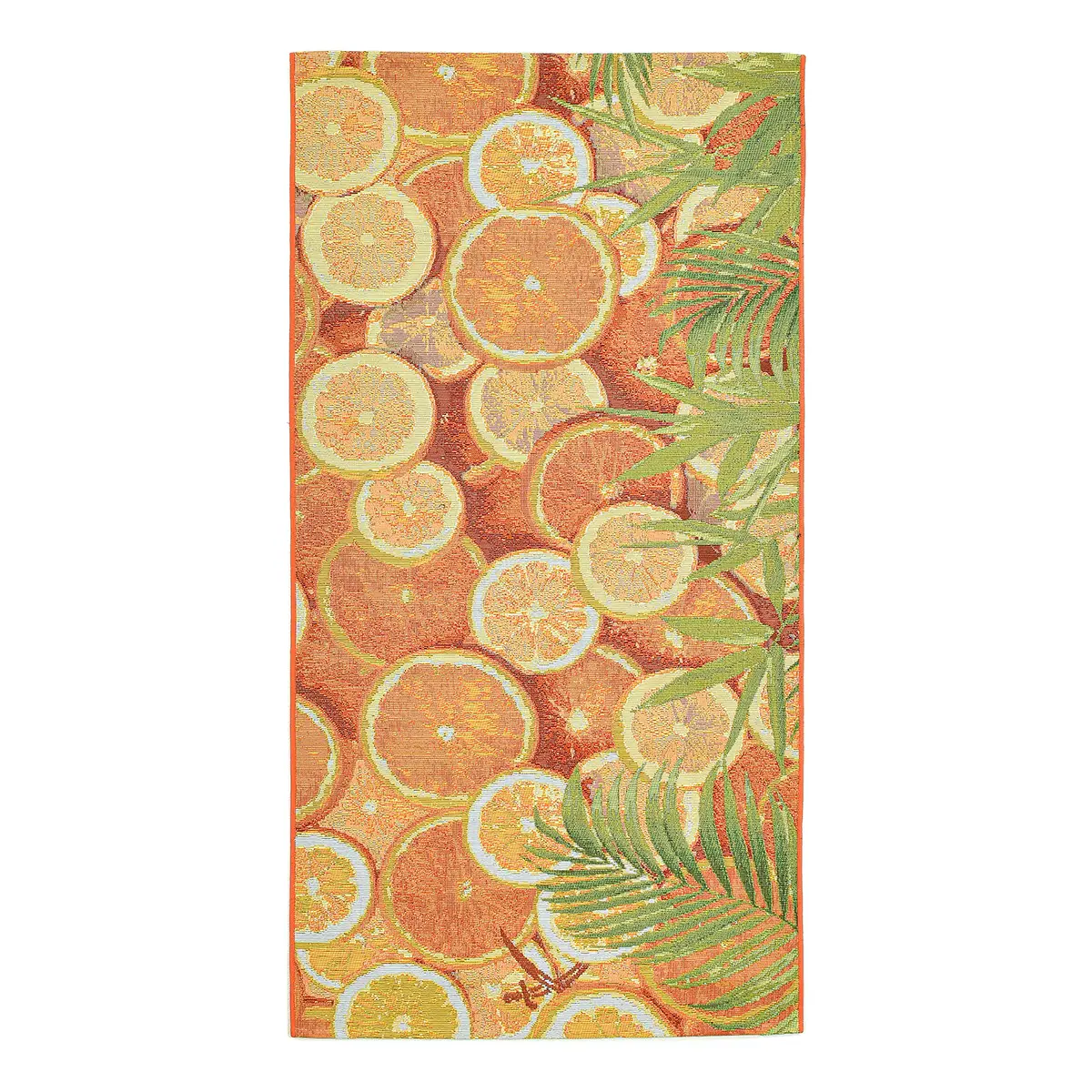 In-/Outdoorteppich Rantum Beach 001 | Orange