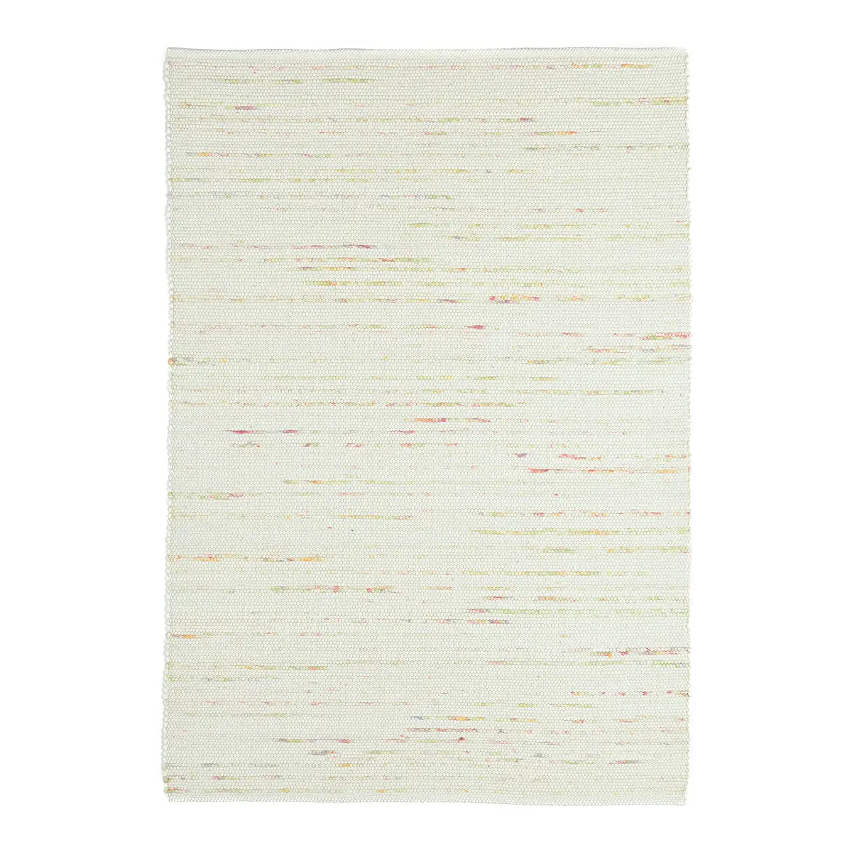 Wollteppich Hörnum Multicolor/Pastellgelb 70 x 140cm | Mehrfarbig