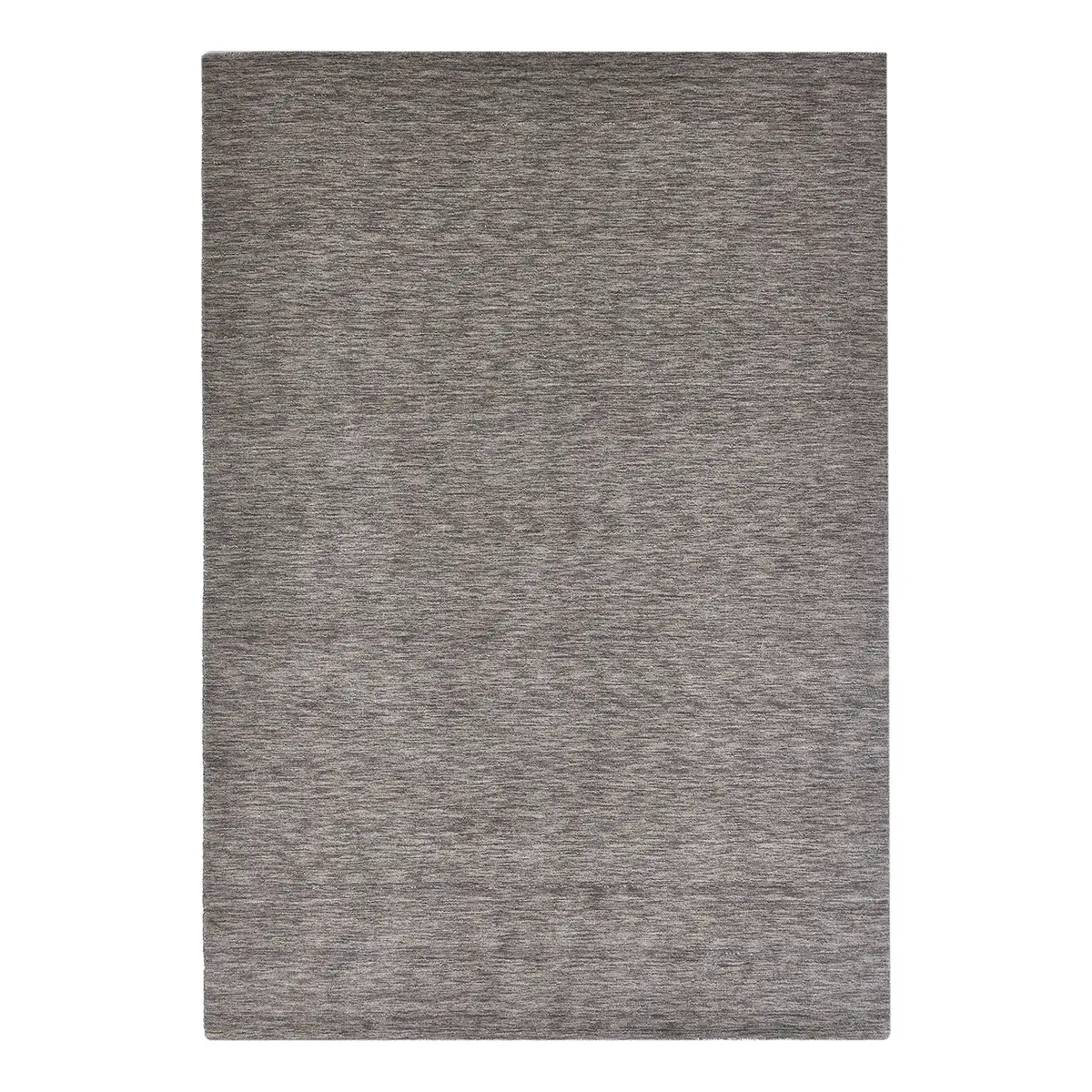 Wollteppich List Grau/Grau 140 x 200cm | Grau