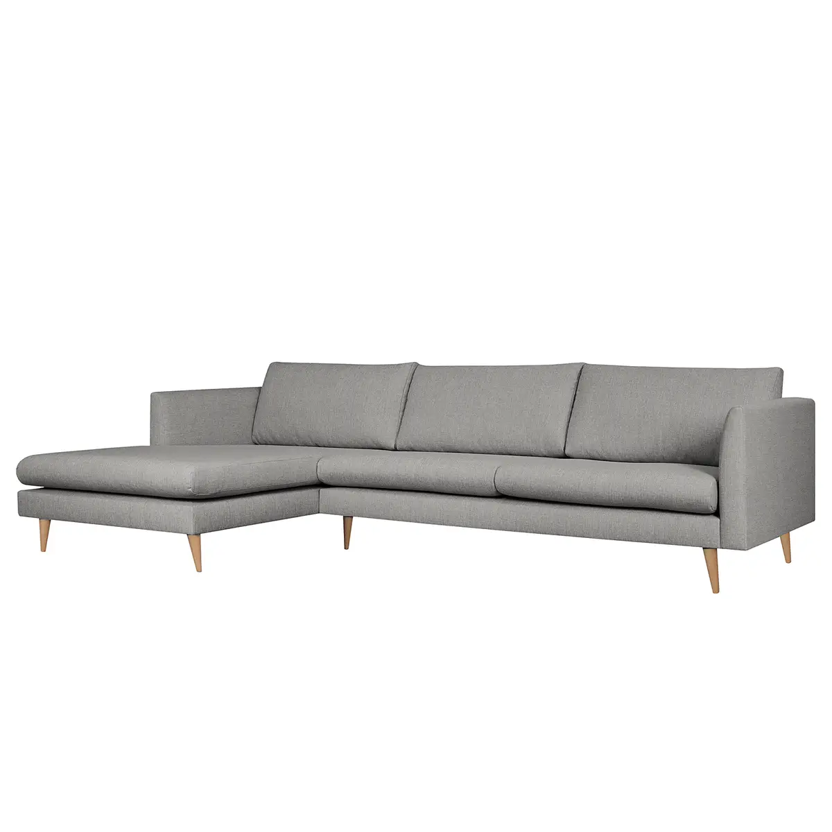 Ecksofa Kayena | Grau