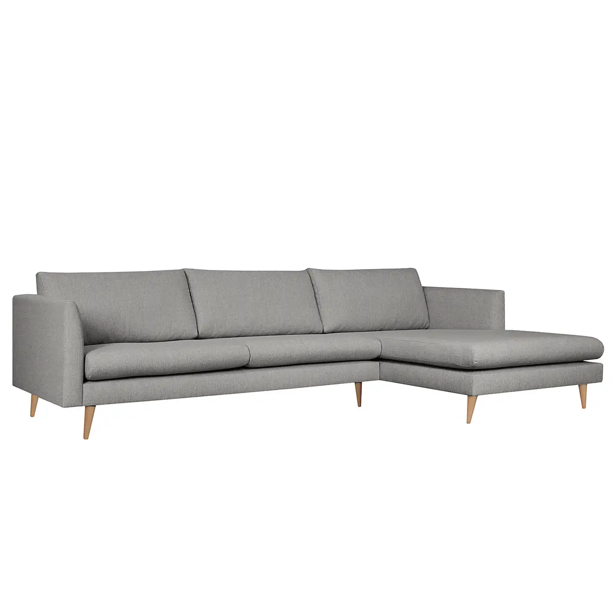 Ecksofa Kayena | Grau