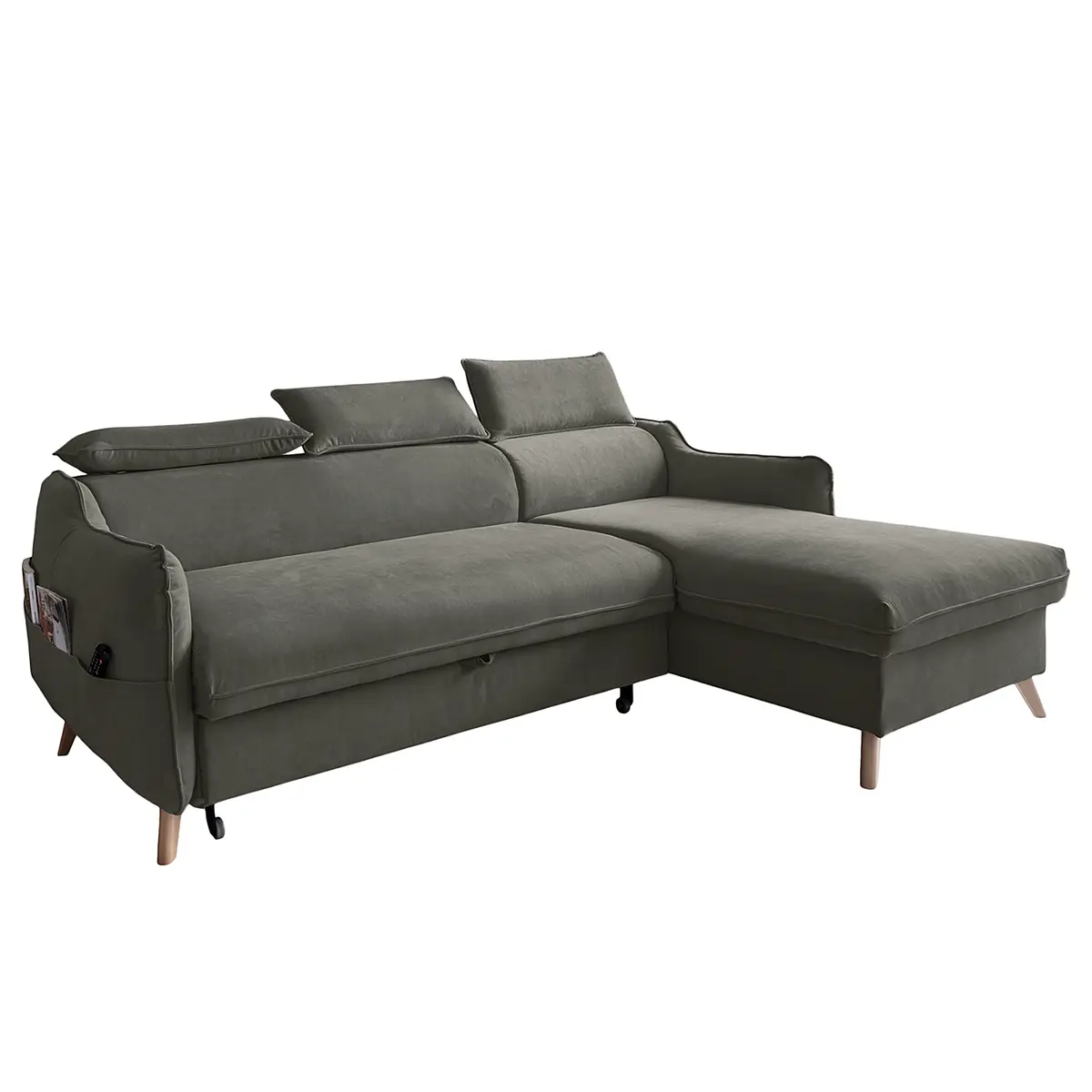 Ecksofa Huesca | Grau