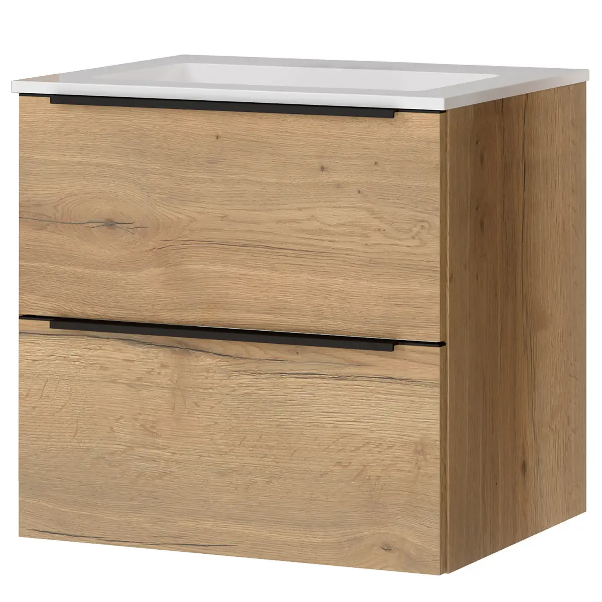 Waschtisch MYBA II 60cm Braun/Eiche Dekor | Holztöne