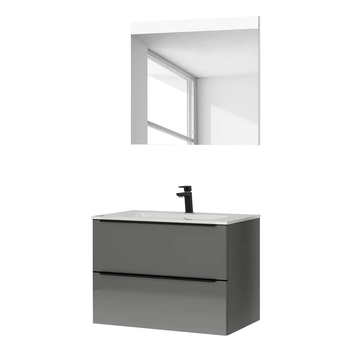 Badezimmerset MYBA II | Grau
