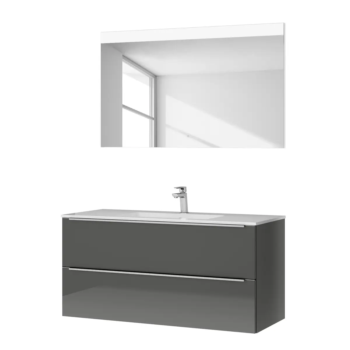 Badezimmerset MYBA | Grau