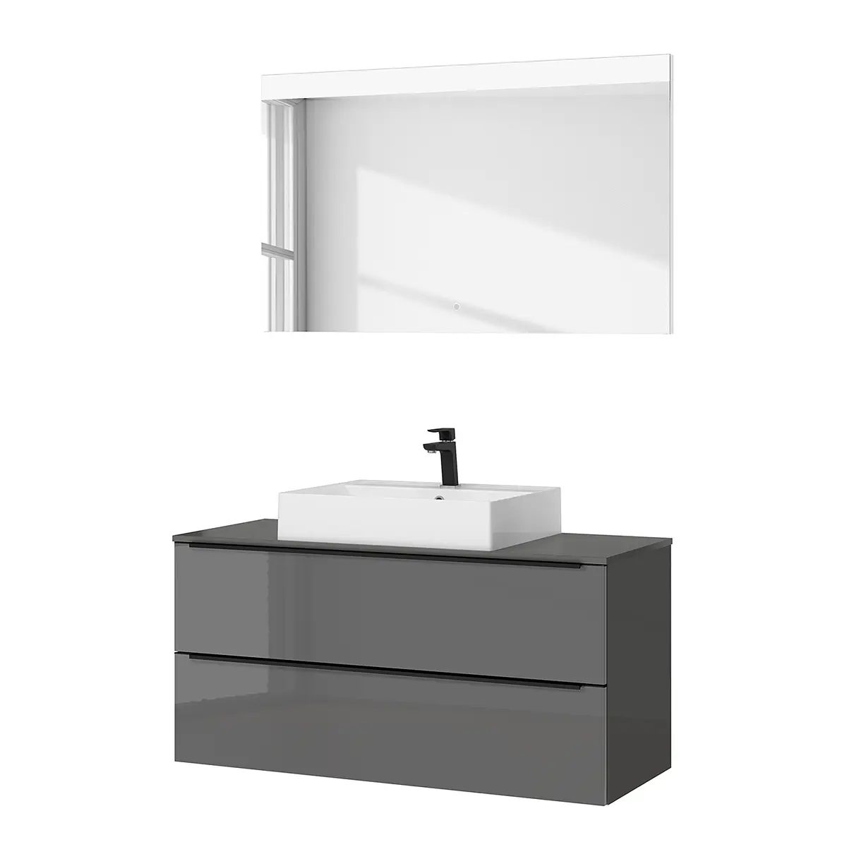 Badezimmerset MYBA XIX | Grau