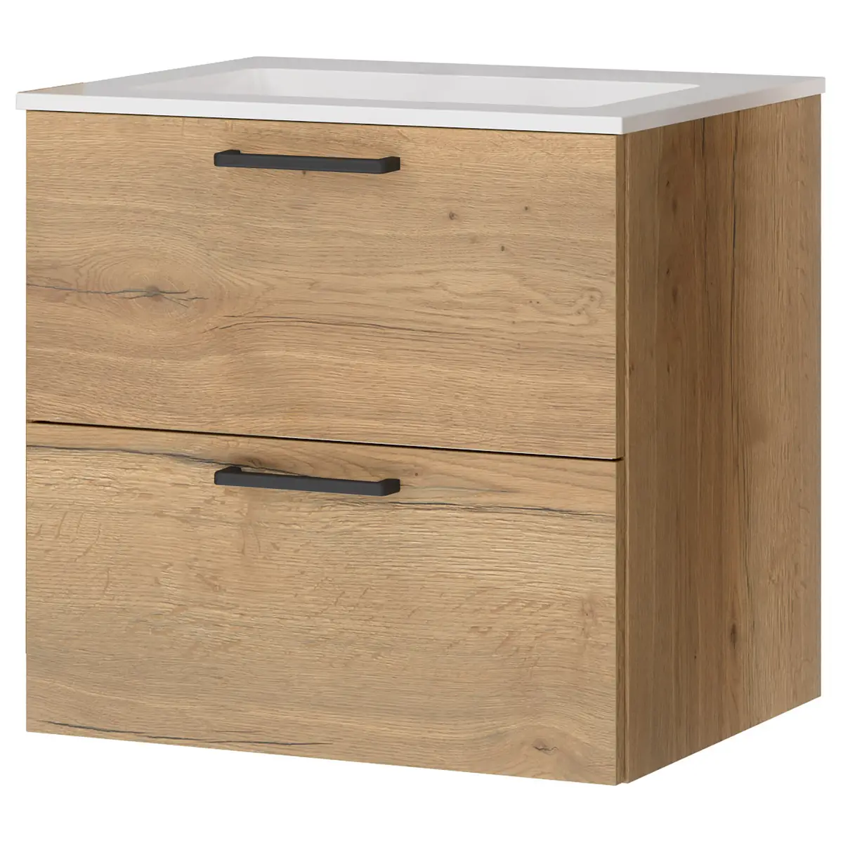 Waschtisch MYBA IV 60cm Braun/Eiche Dekor | Braun