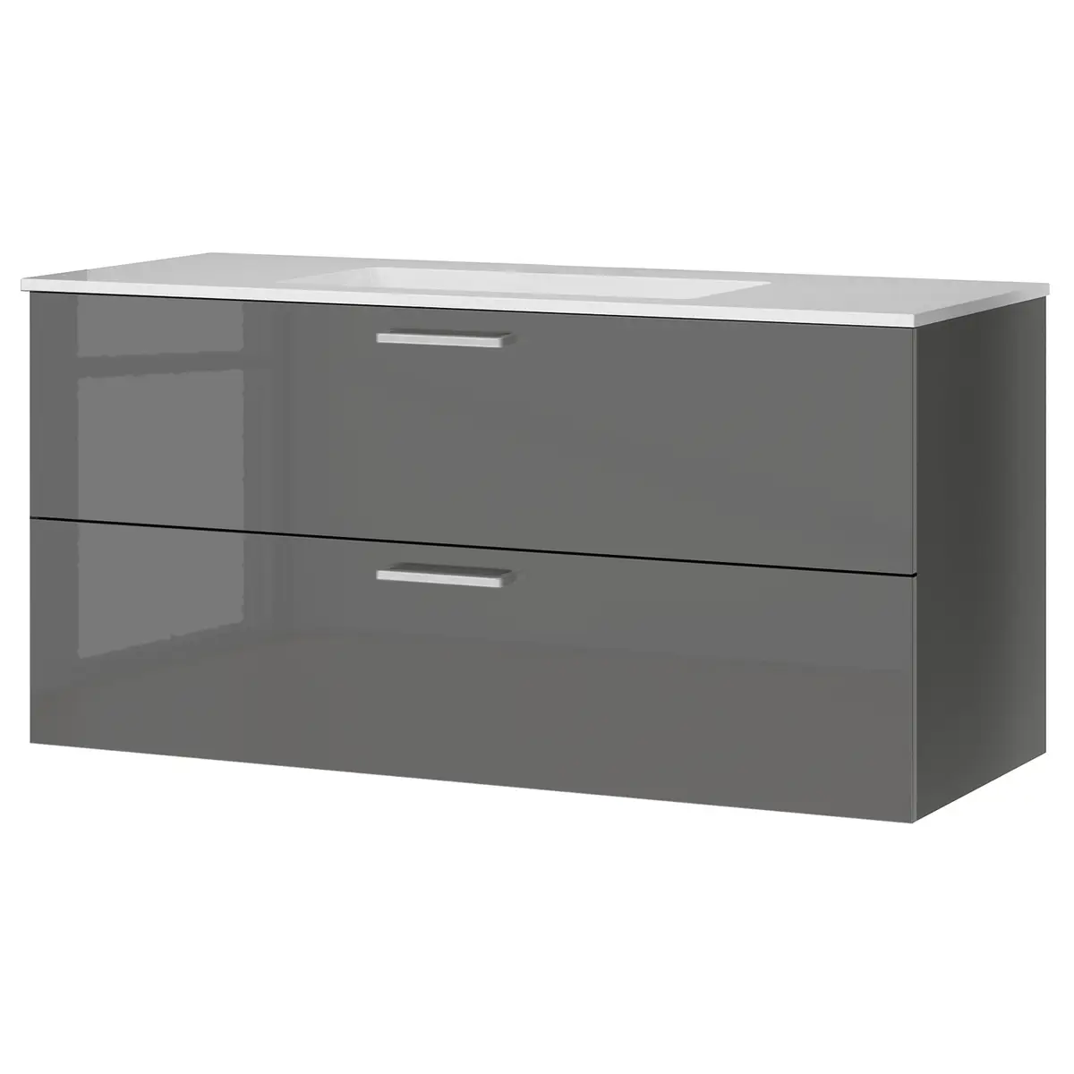 Waschtisch MYBA III 120cm | Weiß