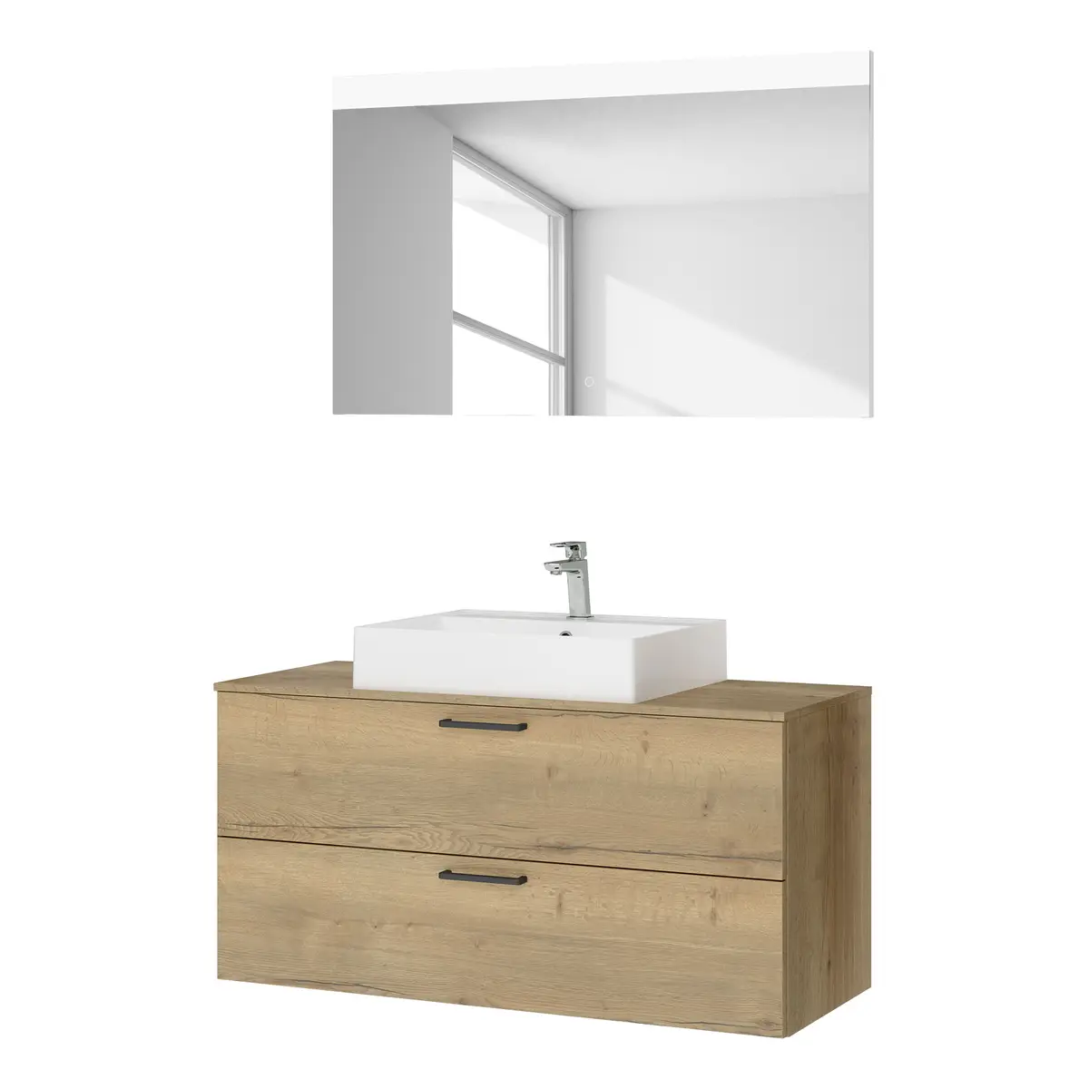 Badezimmerset MYBA XXVII | Braun