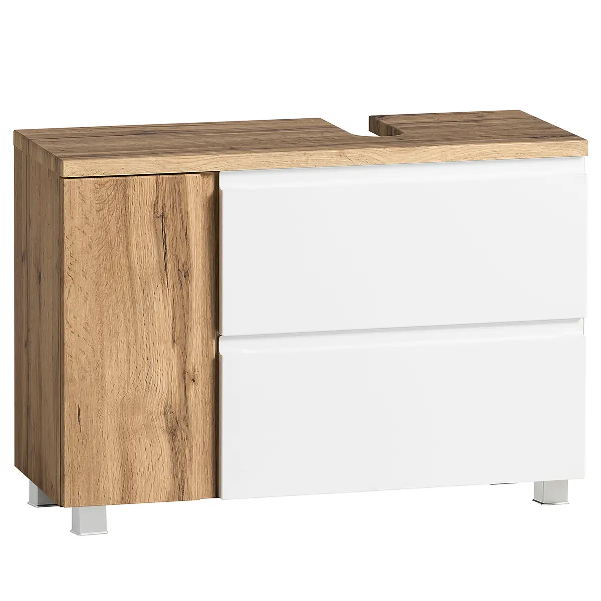 Waschbeckenunterschrank Roccolo | Weiß