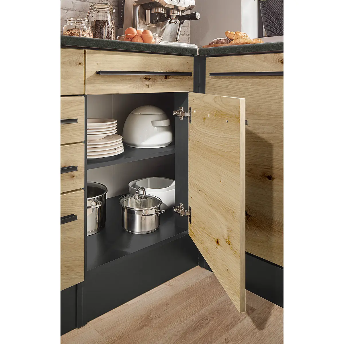 Eckschrank | Braun