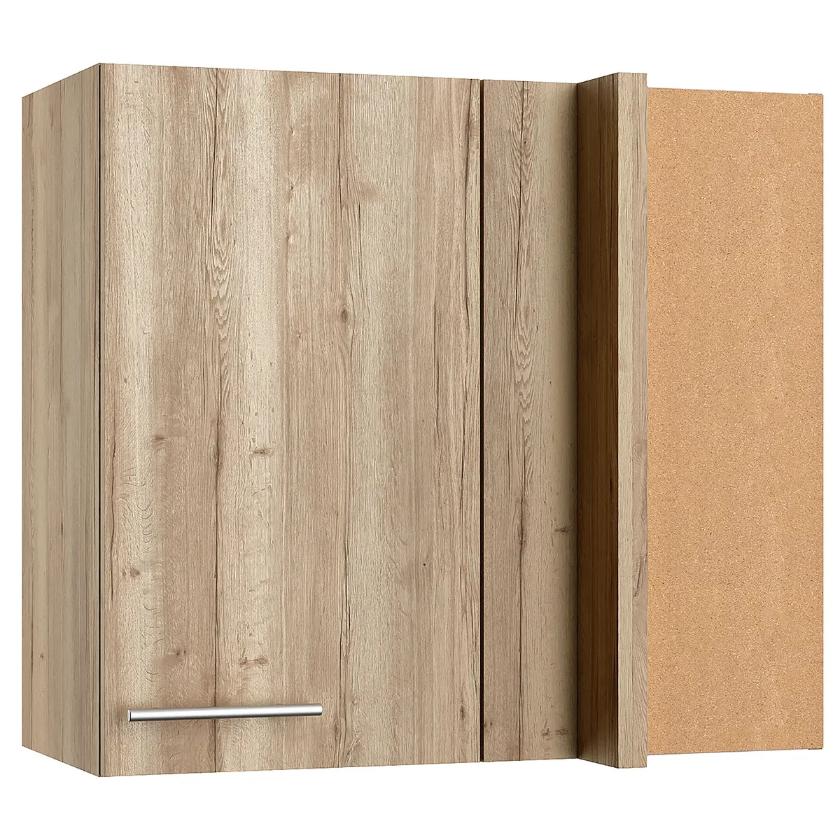 Eck-Hängeschrank III | Braun